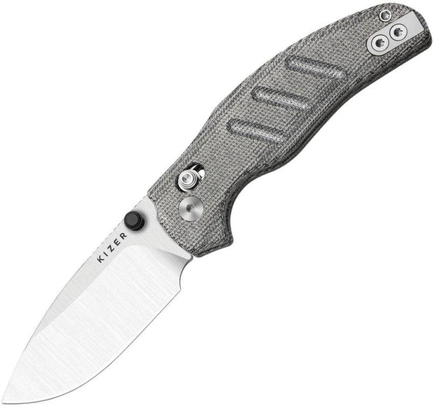 Kizer Cutlery C01C 2.9 Clutch Lock Micarta KI3488.29CDA2 by Kizer Cutlery