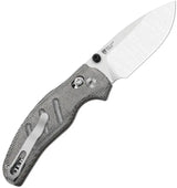 Kizer Cutlery C01C Clutch Lock Knife Elmax Drop Point Micarta Handle Premium EDC Enthusiasts by Kizer Cutlery