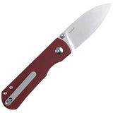 Kizer Yorkie Linerlock Knife Red Micarta 2.5in M390 Blade For EDC Enthusiasts And Collectors by Kizer Cutlery