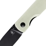 Kizer Yorkie Linerlock Knife White G10 Handle M390 Blade EDC Pocket Knife For Everyday Carry Enthusiasts by Kizer Cutlery