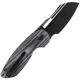 Kizer October Framelock 3569A1 Knife CPM 20CV Satin Blade Titanium Handle EDC Enthusiasts by Kizer Cutlery