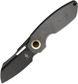 Kizer Cutlery October Framelock 3569A2 EDC Knife CPM-20CV Black Stonewash Titanium Handle For EDC Enthusiasts by Kizer Cutlery