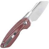 Kizer Cutlery October Framelock 3569A2 EDC Knife CPM-20CV Black Stonewash Titanium Handle For EDC Enthusiasts by Kizer Cutlery