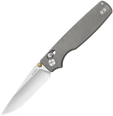 Kizer Cutlery Original 2 Clutch Lock Gray Folding Knife S45VN Blade Titanium Handle for EDC Enthusiasts by Kizer Cutlery