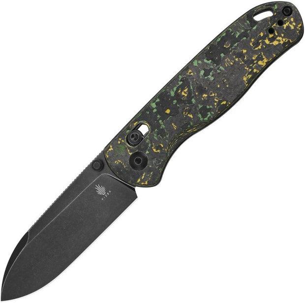 Kizer Cutlery Drop Bear Clutch Lock CF KI3619A1 by Kizer Cutlery