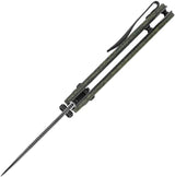 Kizer Cutlery Drop Bear Clutch Lock Knife CPM20CV Spear Point 3 Inch Blade Carbon Fiber Handle For EDC Enthusiasts by Kizer Cutlery