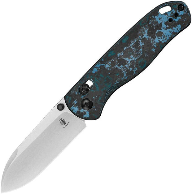 Kizer Cutlery Drop Bear Clutch Lock CF KI3619A2 by Kizer Cutlery