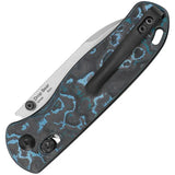 Kizer Cutlery Drop Bear Clutch Lock Knife With Elmax Blade And Carbon Fiber Handle For High Performance EDC Enthusiasts by Kizer Cutlery