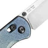 Kizer Cutlery Drop Bear Clutch Lock Ti EDC Knife LC200N Blade Blue and Gold Titanium Handle for EDC Enthusiasts by Kizer Cutlery