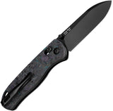 Kizer Cutlery Drop Bear Clutch Lock Knife Dark KI3619A4 With S35VN Blade And Carbon Fiber Handle For EDC Enthusiasts by Kizer Cutlery