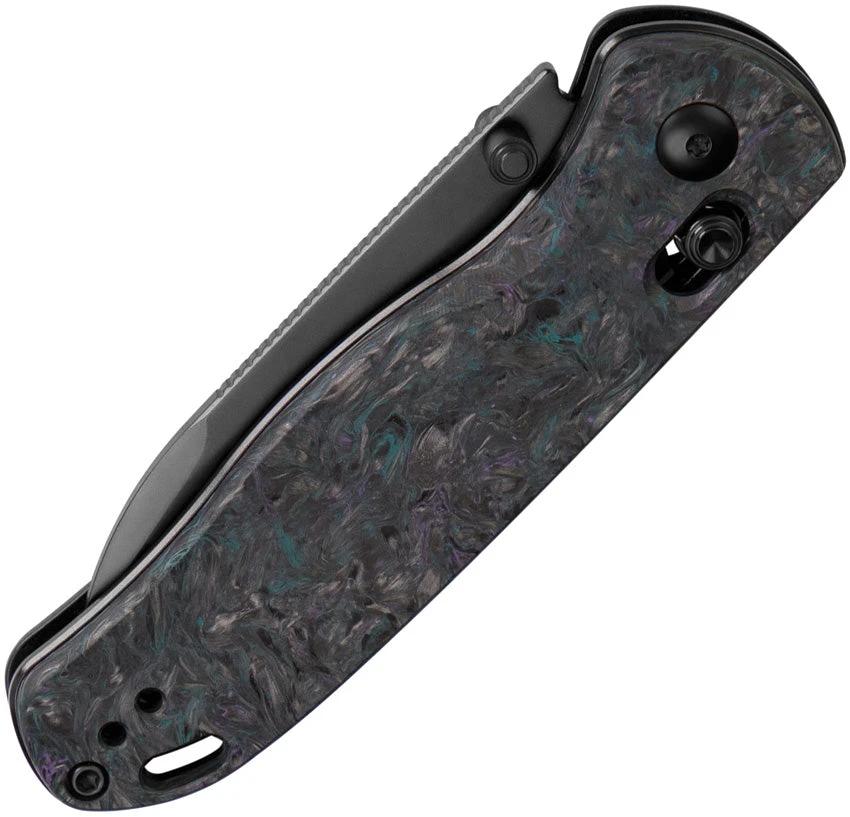 Kizer Cutlery Drop Bear Clutch Lock Knife Dark KI3619A4 With S35VN Blade And Carbon Fiber Handle For EDC Enthusiasts by Kizer Cutlery