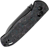 Kizer Cutlery Drop Bear Clutch Lock Knife Dark KI3619A4 With S35VN Blade And Carbon Fiber Handle For EDC Enthusiasts by Kizer Cutlery