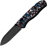 Kizer Cutlery Drop Bear Clutch Nebula Knife DLC S45VN Blade Carbon Fiber Handle For EDC Enthusiasts by Kizer Cutlery