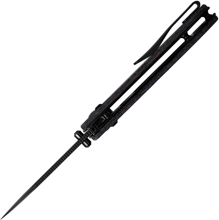 Kizer Cutlery Drop Bear Clutch Nebula Knife DLC S45VN Blade Carbon Fiber Handle For EDC Enthusiasts by Kizer Cutlery