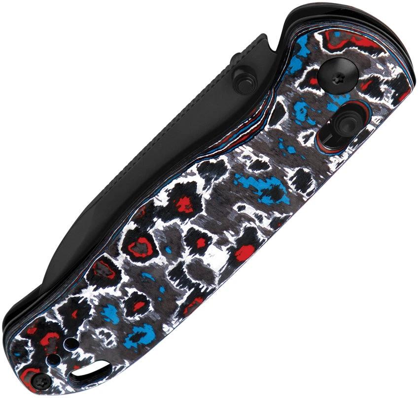 Kizer Cutlery Drop Bear Clutch Nebula Knife DLC S45VN Blade Carbon Fiber Handle For EDC Enthusiasts by Kizer Cutlery