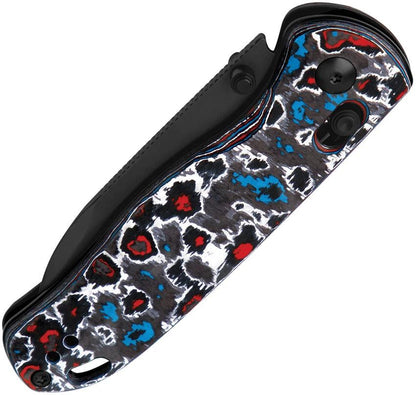 Kizer Cutlery Drop Bear Clutch Nebula Knife DLC S45VN Blade Carbon Fiber Handle For EDC Enthusiasts by Kizer Cutlery