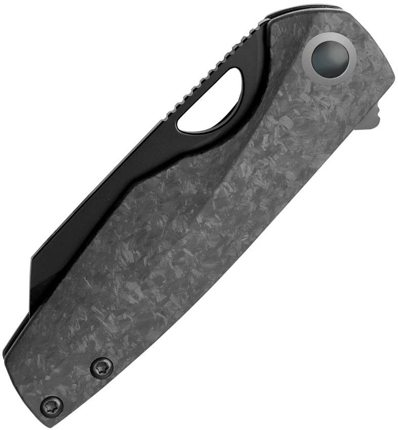 Kizer Sparrow Framelock Marble Carbon Fiber Knife With S35VN Sheepsfoot Blade For EDC Enthusiasts by Kizer Cutlery