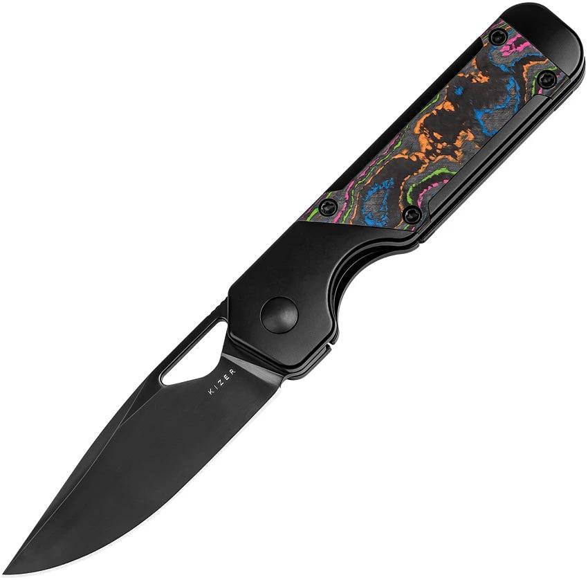 Kizer Cutlery Mini Militaw Framelock 80s KI3634SA1 by Kizer Cutlery