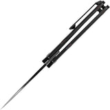 Kizer Cutlery Mini Militaw Framelock Knife with S45VN Blade and Black Ti Handle for EDC Enthusiasts by Kizer Cutlery