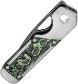 Kizer Mini Militaw Framelock Jungle Knife With S45VN Blade And Gray Titanium Handle For EDC Enthusiasts by Kizer Cutlery