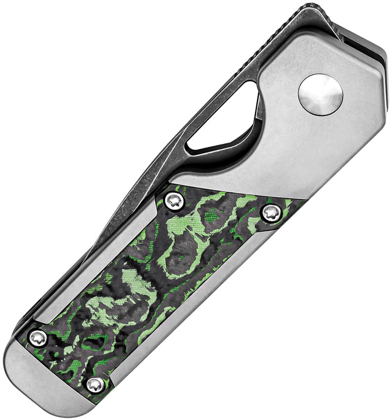 Kizer Mini Militaw Framelock Jungle Knife With S45VN Blade And Gray Titanium Handle For EDC Enthusiasts by Kizer Cutlery