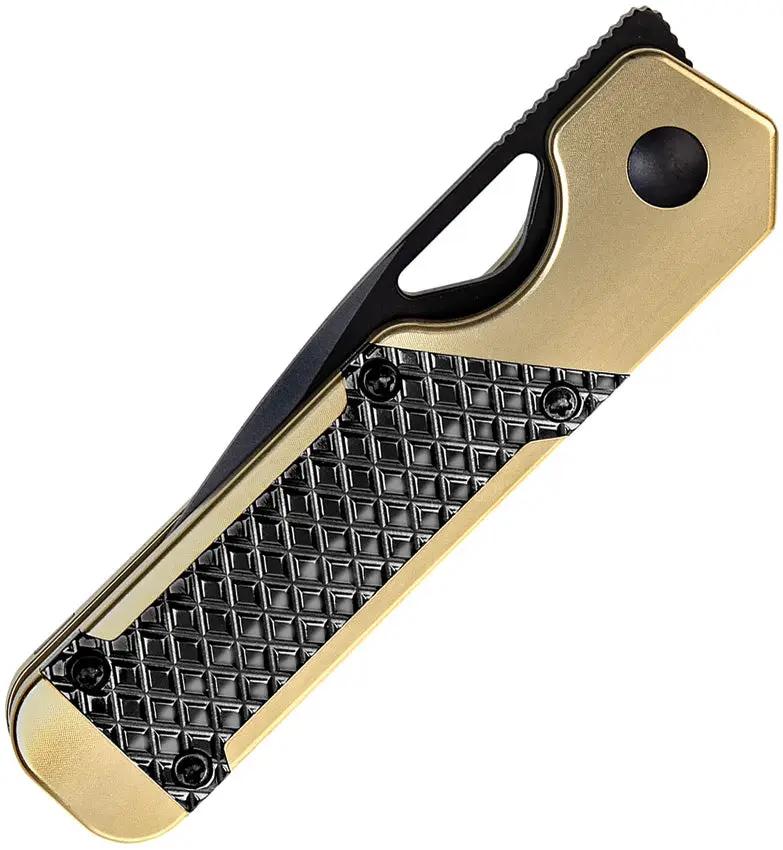 Kizer Cutlery Mini Militaw Framelock Zirconi Titanium Inlay Premium EDC Knife With S45VN Blade by Kizer Cutlery