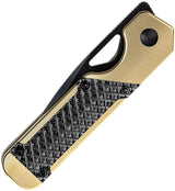 Kizer Cutlery Mini Militaw Framelock Zirconi Titanium Inlay Premium EDC Knife With S45VN Blade by Kizer Cutlery