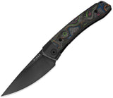 Kizer Mini Momo Linerlock Knife 80s Camouflage Carbon Fiber Handle S35VN For EDC Enthusiasts by Kizer Cutlery