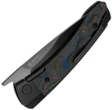 Kizer Mini Momo Linerlock Knife 80s Camouflage Carbon Fiber Handle S35VN For EDC Enthusiasts by Kizer Cutlery
