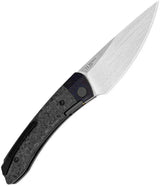 Kizer Mini MoMo Linerlock Knife With Timascus Bolster Premium M390 Blade For EDC Enthusiasts by Kizer Cutlery