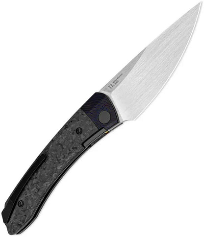Kizer Mini MoMo Linerlock Knife With Timascus Bolster Premium M390 Blade For EDC Enthusiasts by Kizer Cutlery