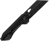 Kizer Huldra Framelock 3665A1 EDC Knife With Premium S35VN Blade And Titanium Handle Reverse Tanto by Kizer Cutlery