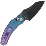 Kizer Cutlery Mini Bulldog Clutch Lock Knife Nitro V Sheepsfoot 2.5in EDC Pocket Clip by Kizer Cutlery