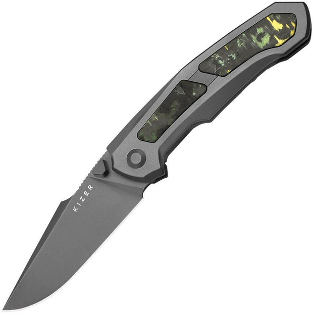 Kizer Cutlery Feweed Framelock Tox Storm KI3694A2 by Kizer Cutlery