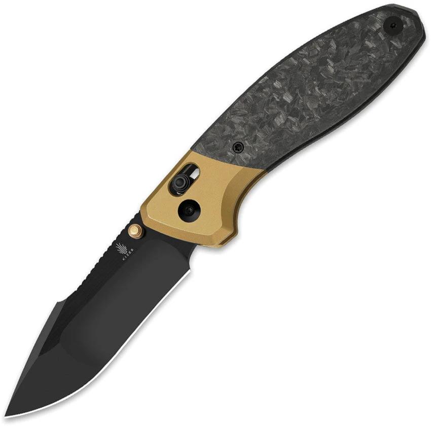 Kizer Cutlery Staffi Clutch Lock CF KI3695A1 by Kizer Cutlery