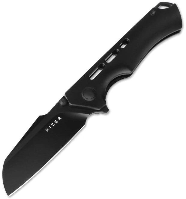 Kizer Cutlery Crest Framelock Black Ti KI3714A2 by Kizer Cutlery
