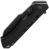 Kizer Crest Framelock EDC Knife Black Ti S35VN PVD 3 Inch Blade 4.5 Inch Closed For Everyday Carry Fans by Kizer Cutlery