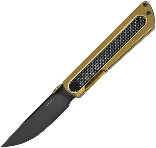 Kizer Cutlery Quoll Framelock Zirconium KI3733A4 by Kizer Cutlery