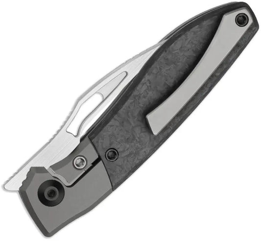 Kizer Shrike Framelock Knife CF KI3746A1 S45VN Blade Titanium Carbon Fiber Handle EDC For Enthusiasts by Kizer Cutlery