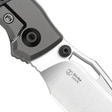 Kizer Shrike Framelock Knife CF KI3746A1 S45VN Blade Titanium Carbon Fiber Handle EDC For Enthusiasts by Kizer Cutlery