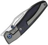 Premium Kizer Cutlery Shrike Framelock Knife Richlite Inlay S45VN Drop Point 2.75in Blade For EDC Enthusiasts by Kizer Cutlery