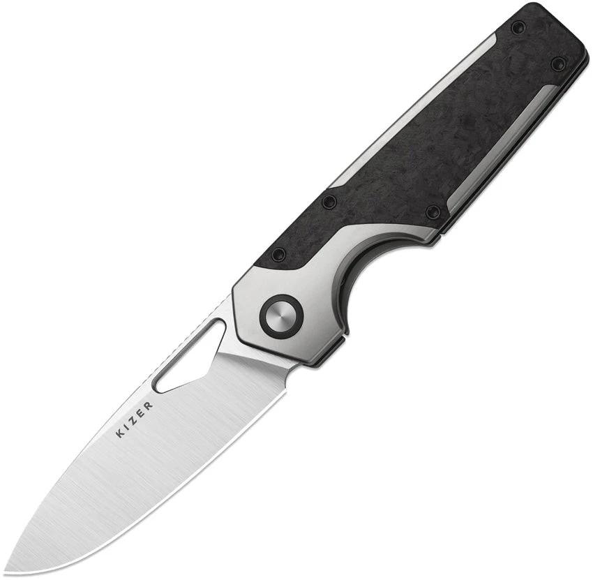 Kizer Cutlery Serpentine Framelock CF KI3759FDA1 by Kizer Cutlery