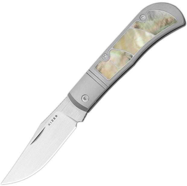 Kizer Cutlery Trestle Slip Joint MOP KI3761A3 by Kizer Cutlery