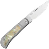 Kizer Trestle Slip Joint Knife MOP Inlay S45VN 3.63in Closed EDC Collector Enthusiasts by Kizer Cutlery