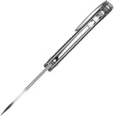 Kizer Cutlery Hawk Linerlock Knife Gray Titanium S45VN 3.5in Satin Blade for EDC Enthusiasts by Kizer Cutlery