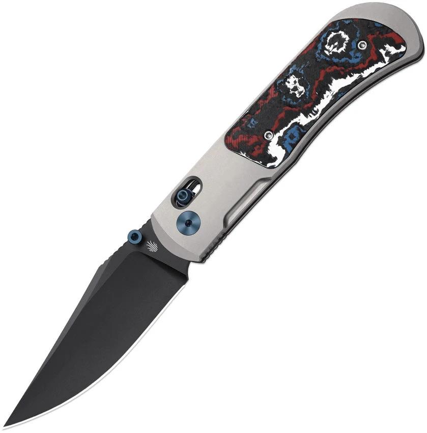 Kizer Cutlery Tycho Clutch Lock Fat CF KI4761A3 by Kizer Cutlery
