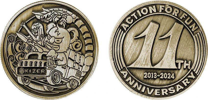 Kizer Cutlery 11th Anniversary Coin 11TH ANNIVERSARY COIN by Kizer Cutlery