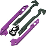 Kizer Cutlery Hyper Handle Scales Premium Aluminum H3632PG Purple Green for Knife Enthusiasts by Kizer Cutlery