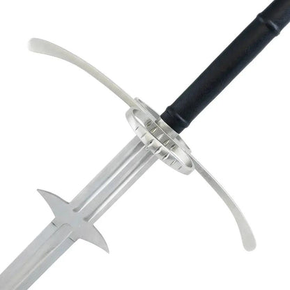 Kingston Arms Great Sword SM36160 - 39.5 Inch Blade Black Leather Wrapped Handle Ships Disassembled Stainless Guard by Kingston Arms