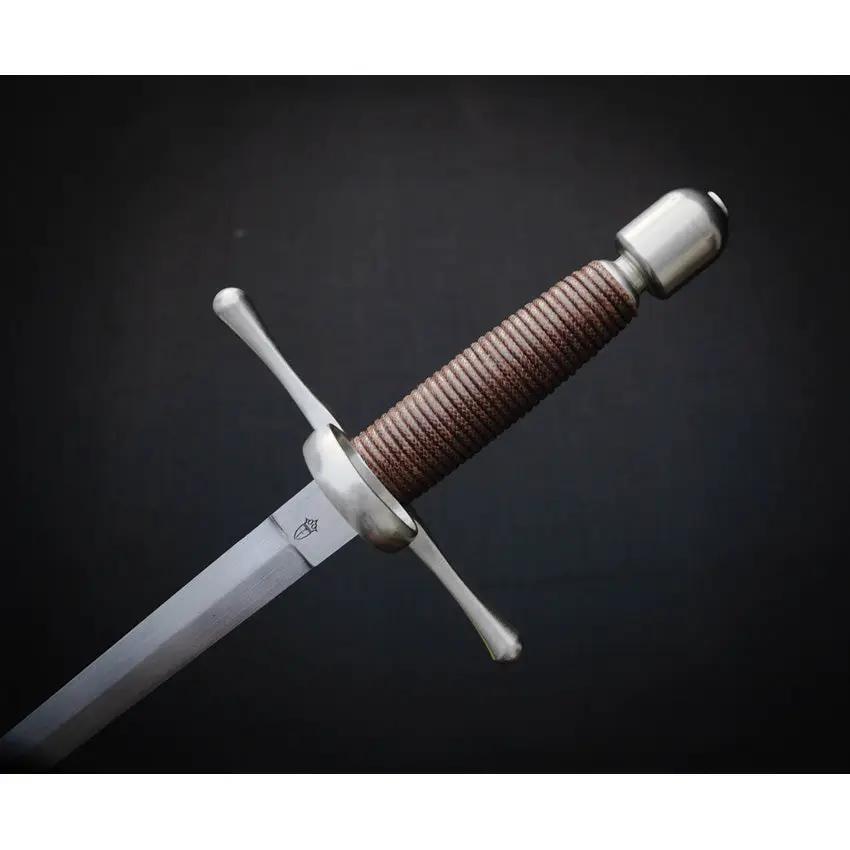 Kingston Arms Main Gauche - Satin Finish High Carbon Stainless Blade, 16.5 Inch Overall by Kingston Arms